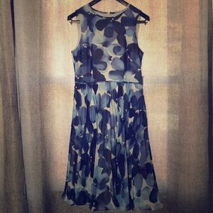 Maggy London petite Floral Dress US10p UK14 EU40